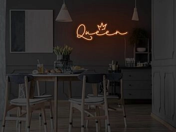 Queen Neon Sign for Empowering and Regal Decor