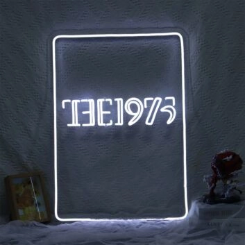 The 1975 Neon Sign for Music Lovers