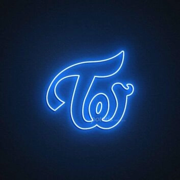 Twice Logo Neon Sign for K-Pop Fans