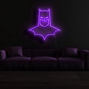 Batman Neon Sign for Superhero Fans