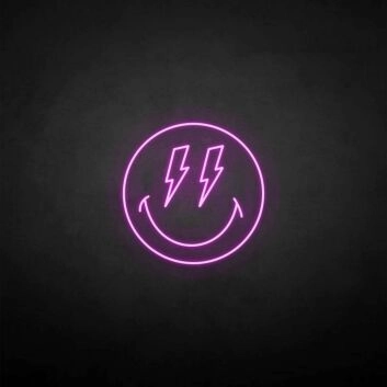&#39;Smile Face&#39; neon sign