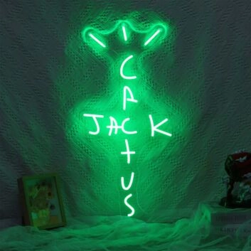 Cactus Jack Light By TS Neon Sign for Music Fans