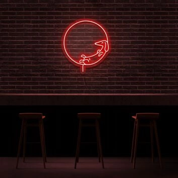 Dog Chilling Neon Sign for Pet Lovers and Fun Spaces