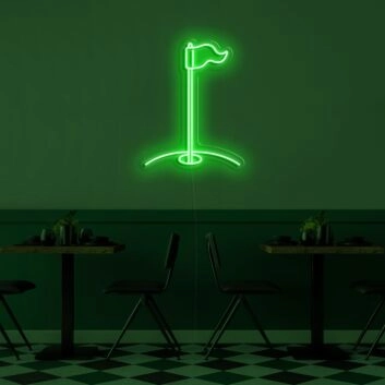 Golf Neon Sign for Sports Lovers and Enthusiasts