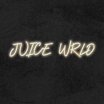 Juice Wrld Neon Sign for Music Fans and Bold Spaces