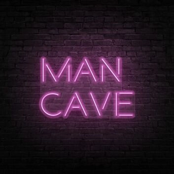 Man Cave Neon Sign for Personal and Relaxing Spaces