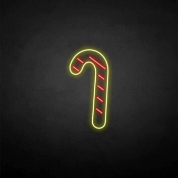 Christmas Crutches neon sign