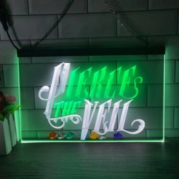 Pierce The Veil Dual LED Neon Sign for Music Fans