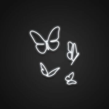 Butterfly Wedding Neon Sign for Wedding and Romantic Decor