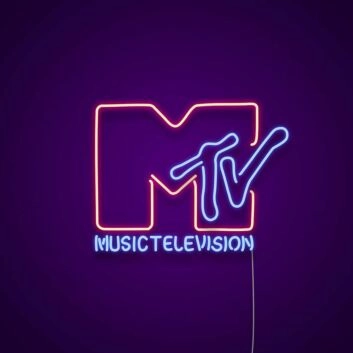 MTV Neon Sign for Music Lovers