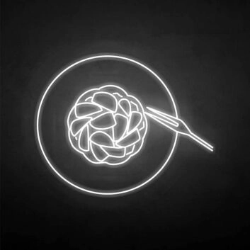 &#39;Cake&#39; neon sign