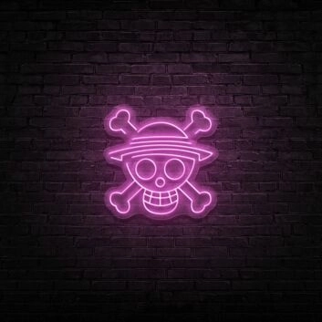 One Piece Neon Sign for Anime Fans