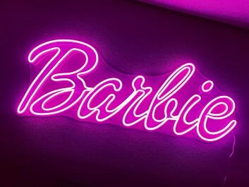 Barbie Neon Sign for Fashion and Fun Spaces
