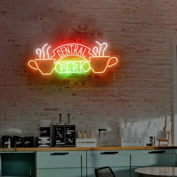 Central Perk Neon Sign for Friends TV Show Fans