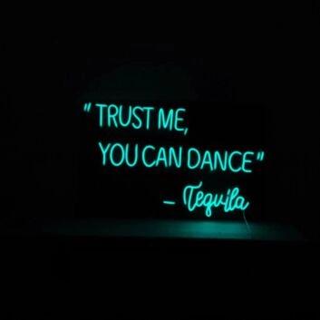 Tequila Neon Light for Bars and Social Spaces