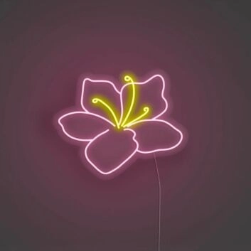 Sakura Blossom LED Neon Sign for Nature and Whimsical Decor