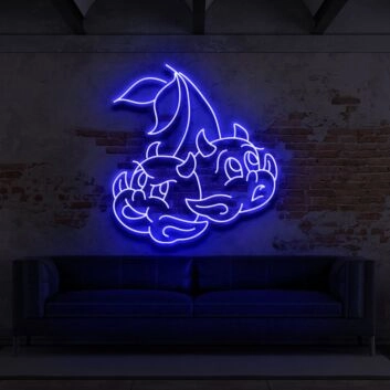 Devil Cherries For Tattoo Studio Neon Sign for Edgy and Artistic Spaces