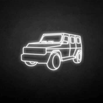 &#39;Jeep&#39; neon sign