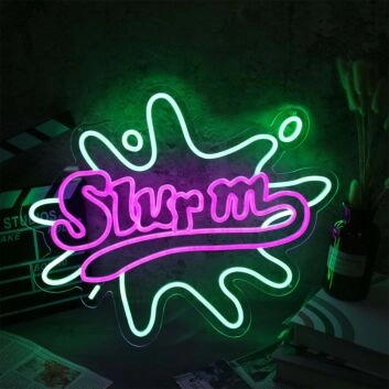 Slurm Neon Sign for Futurama Fans