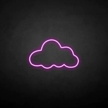 &#39;Cloud&#39; neon sign