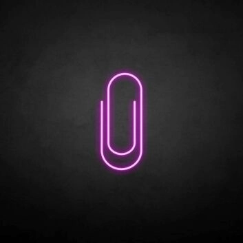 &#39;Clip&#39; neon sign