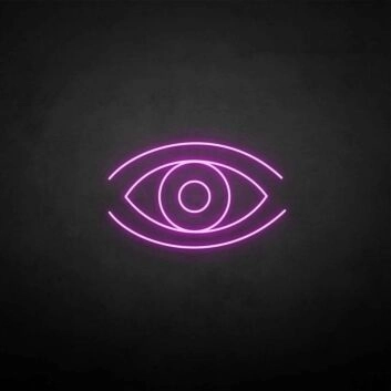 &#39;Eye&#39; neon sign