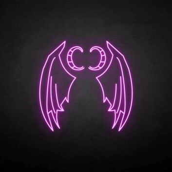 Devil&#39; neon sign