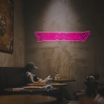Tekken LED Neon Sign for Video Game Fans