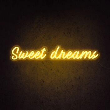 Sweet Dreams Neon Sign for Peaceful and Relaxing Bedrooms