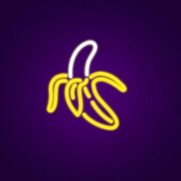 Banana Neon Sign for Fun and Whimsical Decor