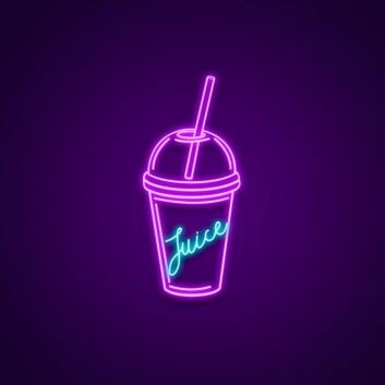 Juice Bar Neon Sign for Refreshing and Fun Spaces