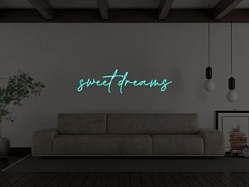 Sweet Dreams Neon Sign for Peaceful and Relaxing Bedrooms