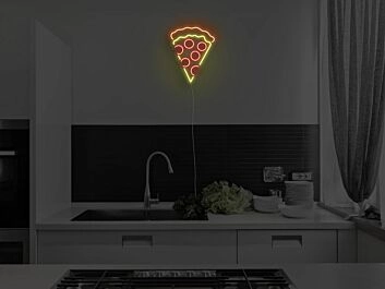 Pizza Neon Sign for Pizzerias and Dining Areas
