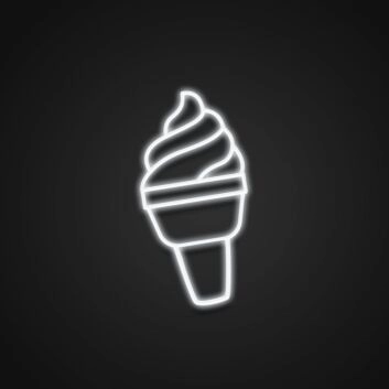 Ice Cream Neon Sign for Sweet and Fun Spaces
