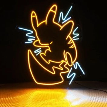 Pikachu Neon Sign for Fans