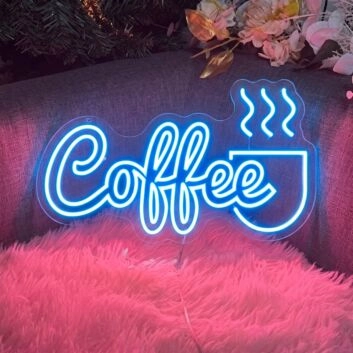 Coffee Neon Sign for Cafes and Coffee Lovers