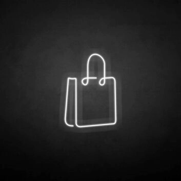 &#39;Briefcase&#39; neon sign