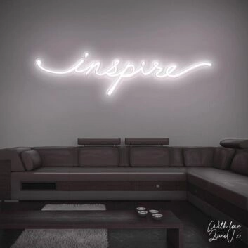 Inspire Lianev Collection Neon Sign for creative and motivational spaces