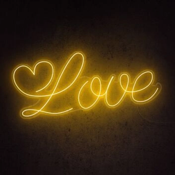 Love Neon Sign for any love-themed space
