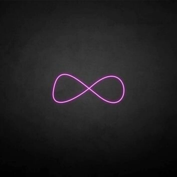 &#39;Infinity&#39; neon sign