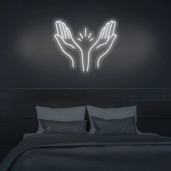 Praise Neon Sign for spiritual and uplifting environments