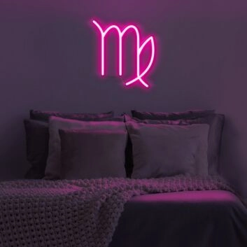 Virgo Horoscope Neon Sign V2 for zodiac enthusiasts