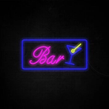 Bar Juice Neon Sign for juice bars and cafes