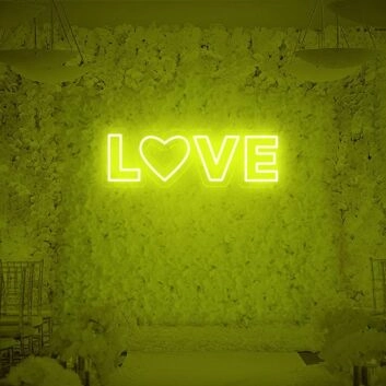 Love Neon Sign for romantic and loving decor