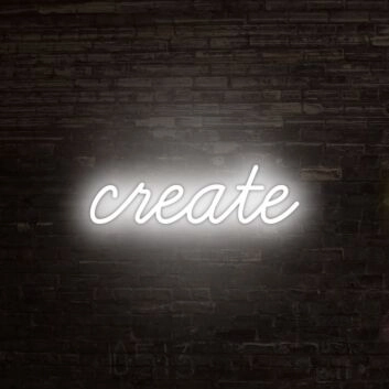 Create Neon Sign ideal for creative and artistic spaces