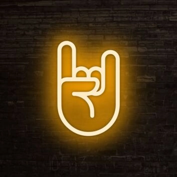 Rockin Rollin Neon Sign adds energy to any room