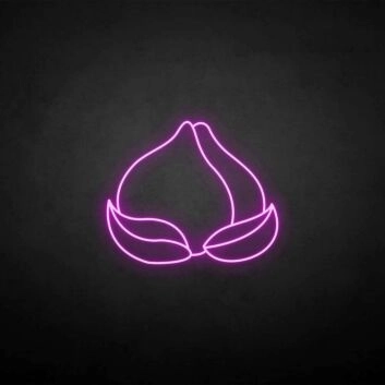Peach2&#39; neon sign