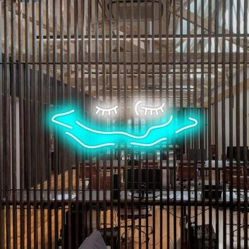 Lake Dippin Neon Sign adds a playful touch to any room