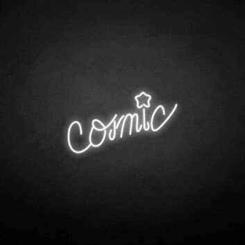Comic&#39; neon sign