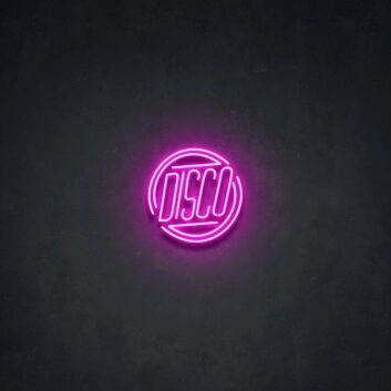 Disco Neon Sign perfect for party-themed rooms